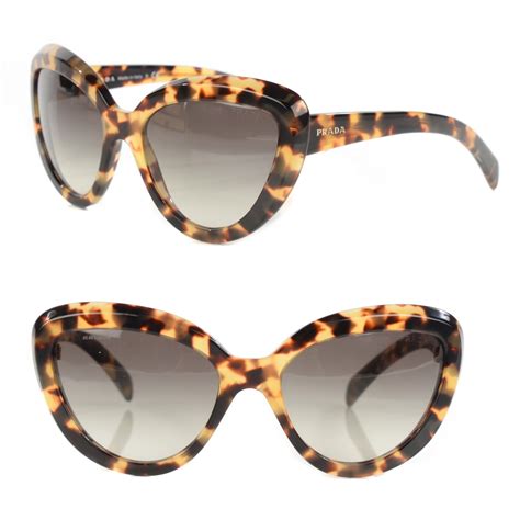 prada oversized tortoiseshell sunglasses|prada cat eye tortoiseshell sunglasses.